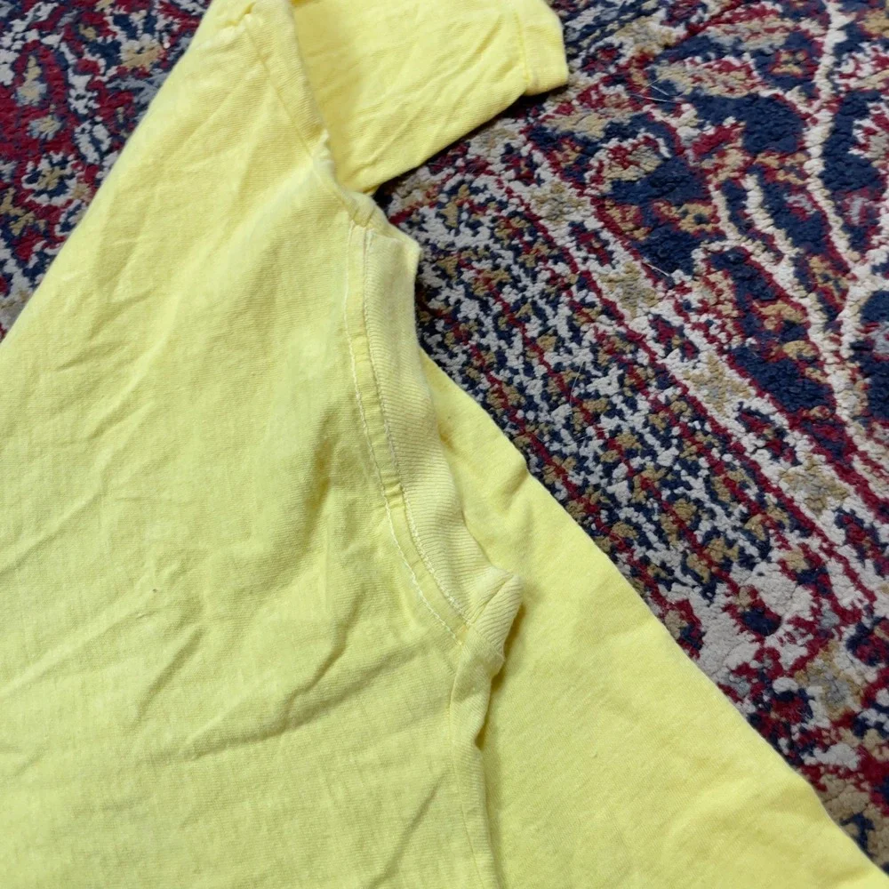 VTG Rare 1975 WAG Washington PA Bicycle T-Shirt Yellow Single 70s‎ S USA Cycling